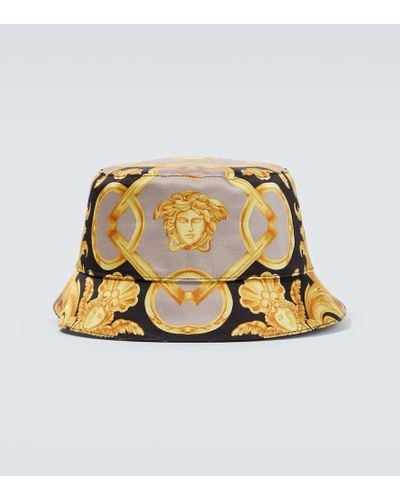 Versace La Medusa Bucket Hat - Metallic