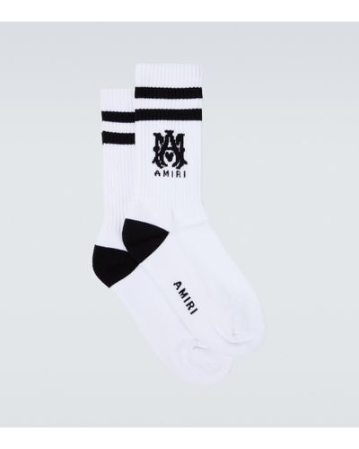 Amiri Socken aus Baumwolle - Weiß
