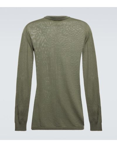 Rick Owens Wool Sweater - Green