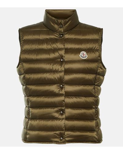 Moncler Piumino senza maniche Liane - Verde