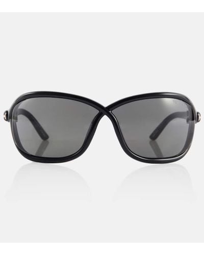 Tom Ford Ovale Sonnenbrille Fernanda - Grau