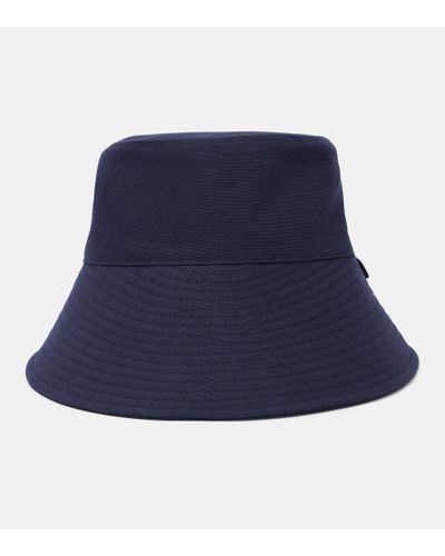 Chloé Hut aus einem Baumwollgemisch - Blau