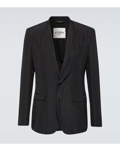 Dolce & Gabbana Re-edition Silk Blazer - Black