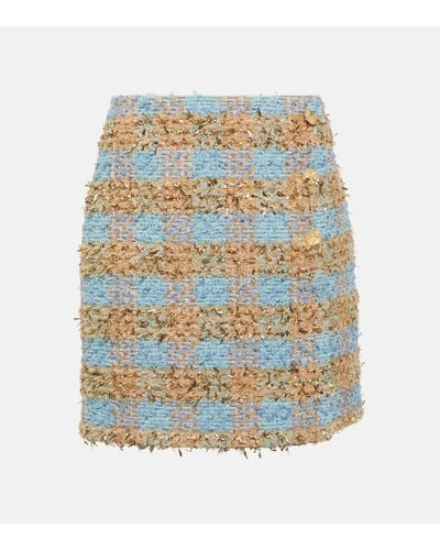 Nina Ricci Tweed Miniskirt - Multicolor
