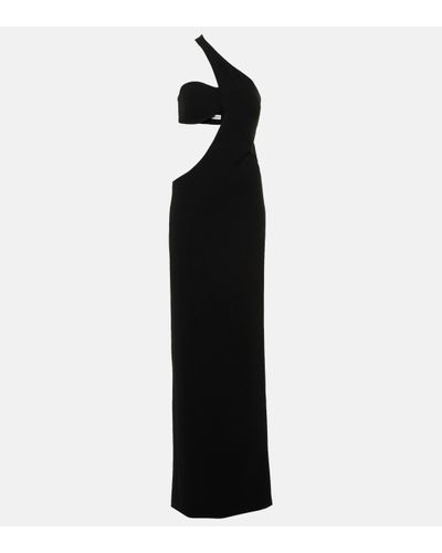Monot Robe longue asymetrique - Noir