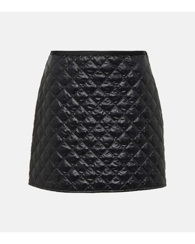 Moncler Technical Miniskirt - Black