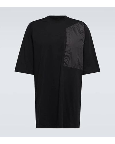 Rick Owens Pocket Cotton Jersey T-shirt - Black