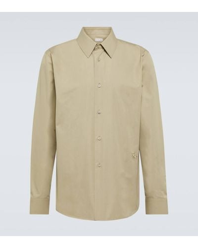 Burberry Camisa EKD de popelin de algodon - Neutro