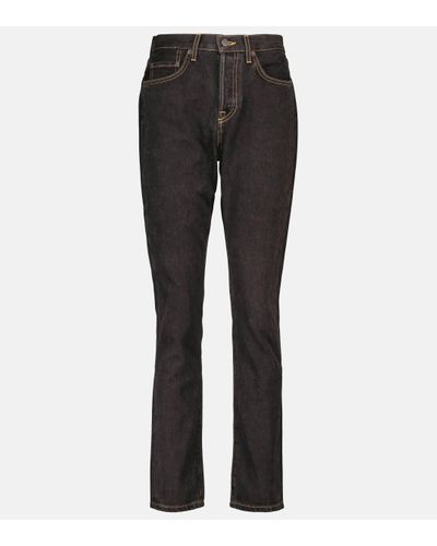 Wardrobe NYC Slim-fit Jeans - Black