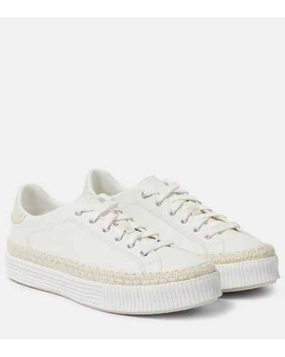 Chloé Sneakers Telma in pelle - Bianco