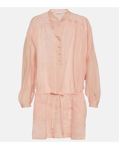 Loro Piana Ramie Minidress - Pink