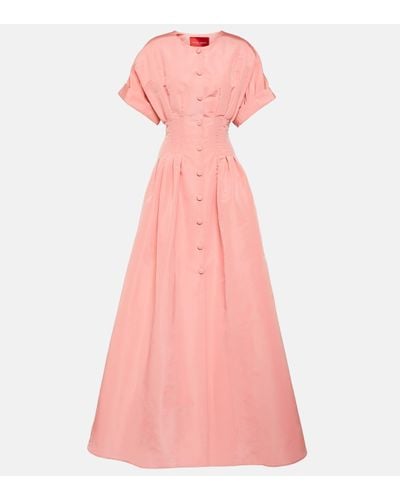 Carolina Herrera Silk Gown - Pink