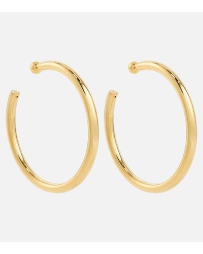 Sophie Buhai Everyday Large 18kt Gold-plated Sterling Silver Hoop Earrings - Metallic