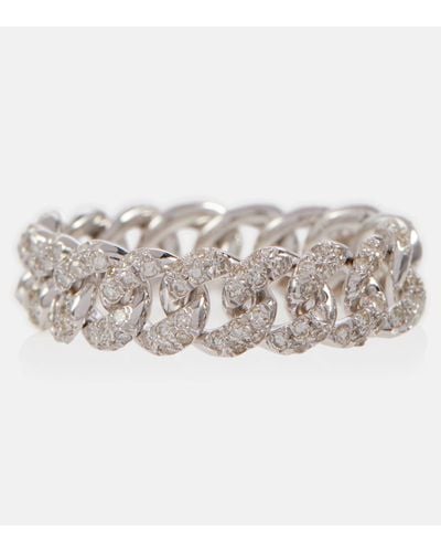 SHAY 18kt White Gold Pave Ring With Diamonds