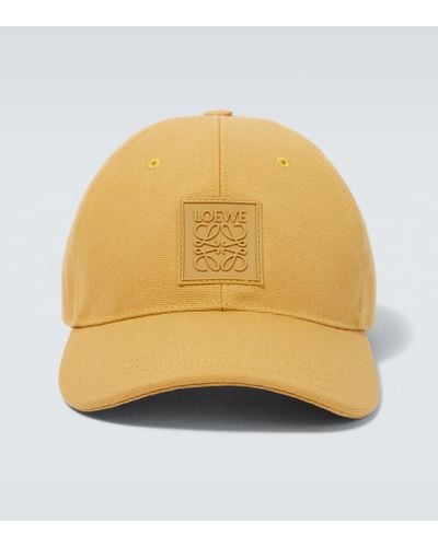 Loewe Gorra de algodon con anagrama - Neutro