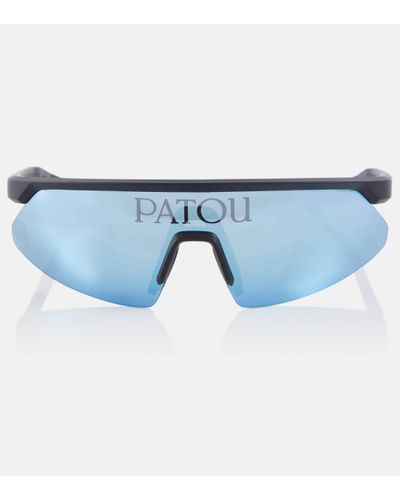 Patou X Bolle Shield Sunglasses - Blue