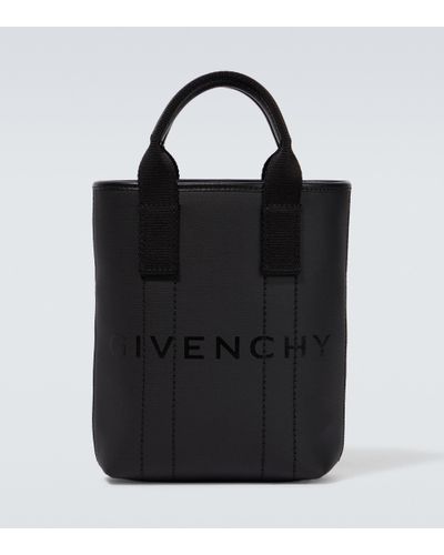 Givenchy Tote G-Essentials Small de lona - Negro
