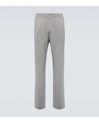 Allude Cashmere Sweatpants - Gray