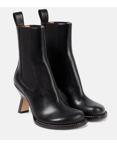 Loewe Campo Chelsea Boots Aus Leder - Schwarz