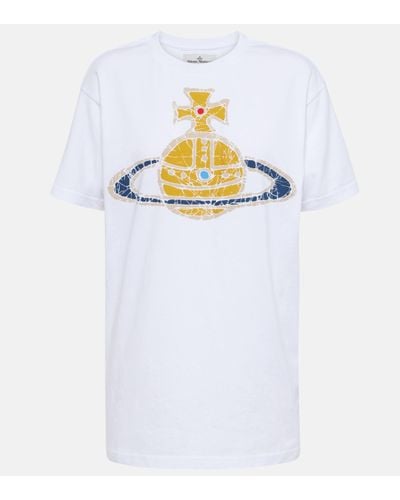 Vivienne Westwood Printed Cotton T-shirt - White