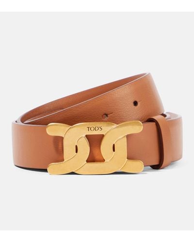 Tod's Kate Leather Belt - Brown