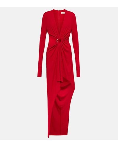 Alexandre Vauthier Cutout Maxi Dress - Red
