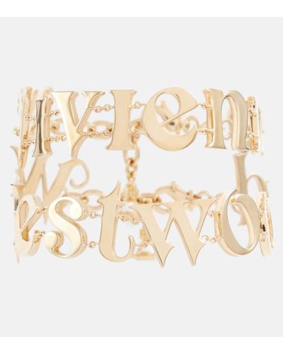 Vivienne Westwood Pulsera Raimunda doble - Neutro