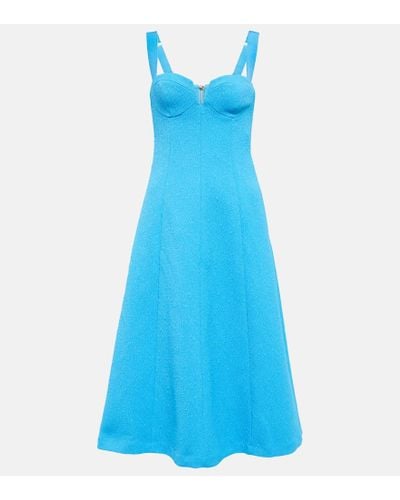 Rebecca Vallance Hermosa Midi Dress - Blue