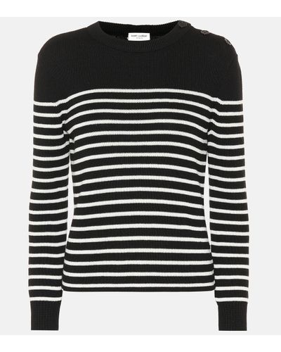 Saint Laurent Knitwear & Sweatshirt - Black