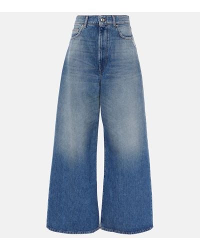 Sportmax Procida Wide-leg Jeans - Blue