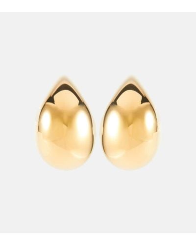 Bottega Veneta Drop Gold-plated Sterling Silver Earrings - Metallic