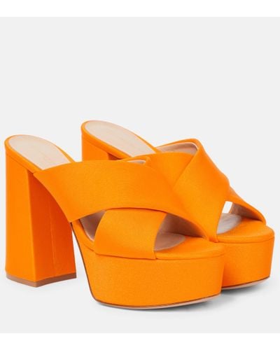 Orange Gianvito Rossi Shoes for Women | Lyst