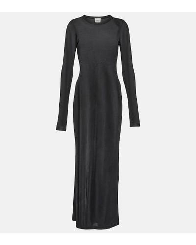 Khaite Bayra Maxi Dress - Black