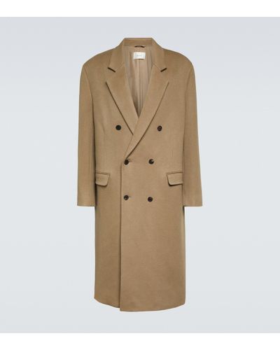 The Row Anders Cashmere Overcoat - Natural