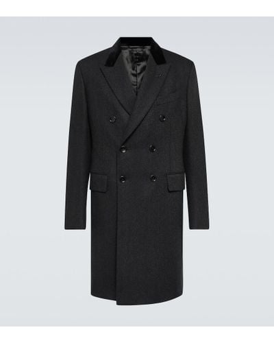 Black Tom Ford Coats for Men | Lyst
