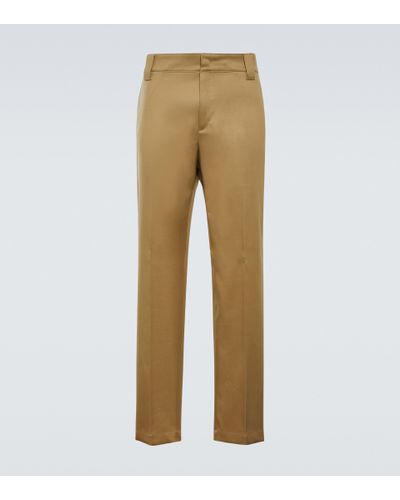 Natural Valentino Pants, Slacks and Chinos for Men | Lyst