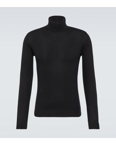 Loro Piana Turtleneck Cashmere Sweater - Black