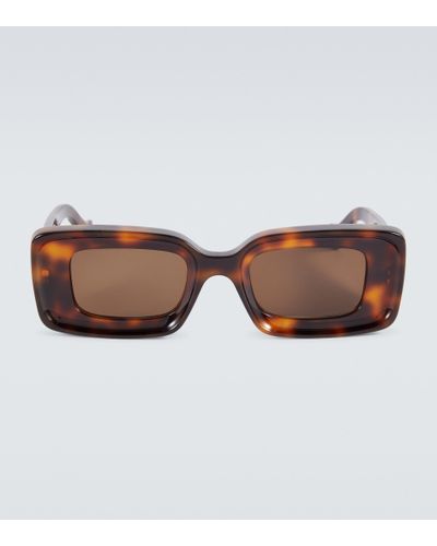 Loewe Rectangular Sunglasses - Brown