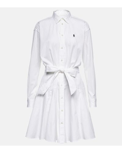 Ralph Lauren Shirt Dresses - Weiß
