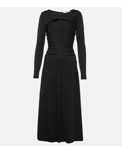 Diane von Furstenberg Andreina Midi Dress - Black