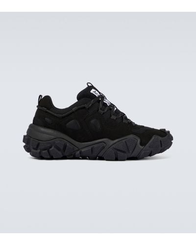 Acne Studios Bolzter Leather Trainers - Black