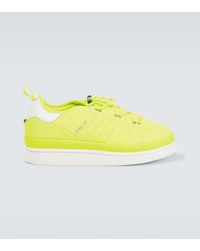 Moncler Genius X Adidas Campus Low-top Sneakers - Yellow