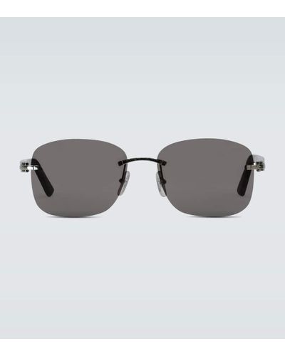 Cartier Rahmenlose Sonnenbrille - Braun