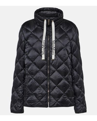 Max Mara The Cube Trea Quilted Down Jacket - Black