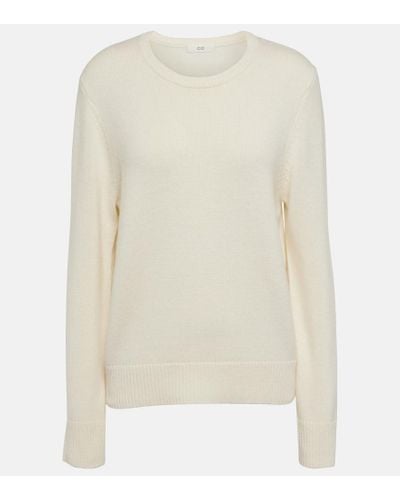 Co. Cashmere Sweater - White