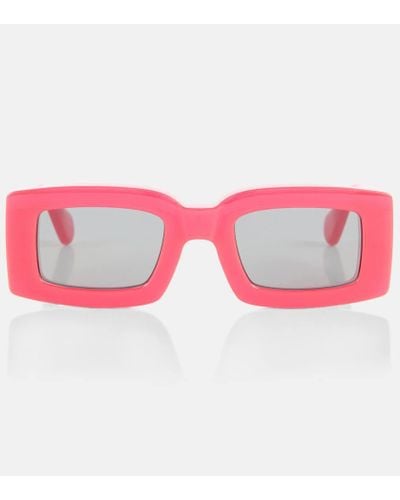 Jacquemus Les Lunettes Tupi Square Sunglasses - Pink
