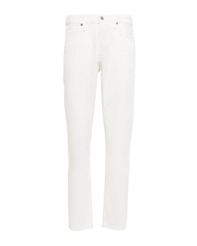 Citizens of Humanity Emerson Mid-rise Boyfriend Jeans - White