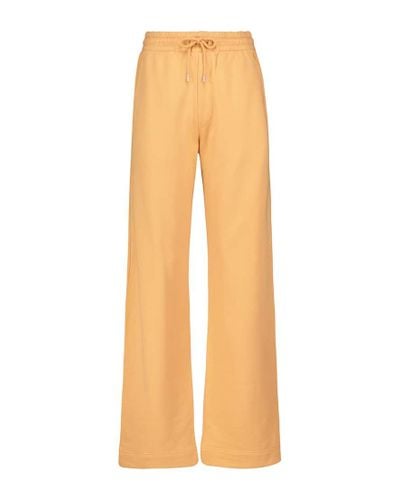 Dries Van Noten Cotton Jersey Sweatpants - Orange