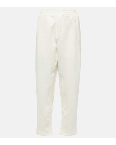The Row Pantalones Koa de rizo frances de algodon - Blanco