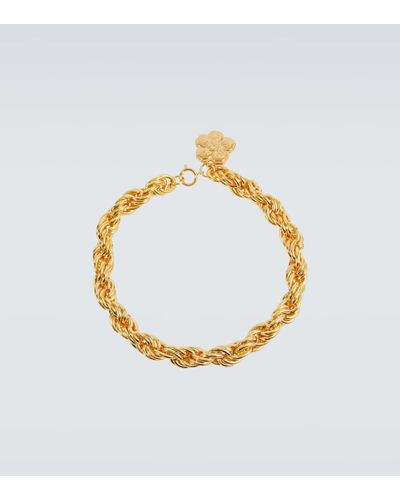 KENZO Boke Flower Chain Necklace - Metallic